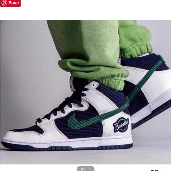 Nike Other - Nike Dunk High
Sports Specialties White Navy